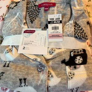 2/25$🍓⭐️ Charisma Gray Animal Print Women's Pajama Set